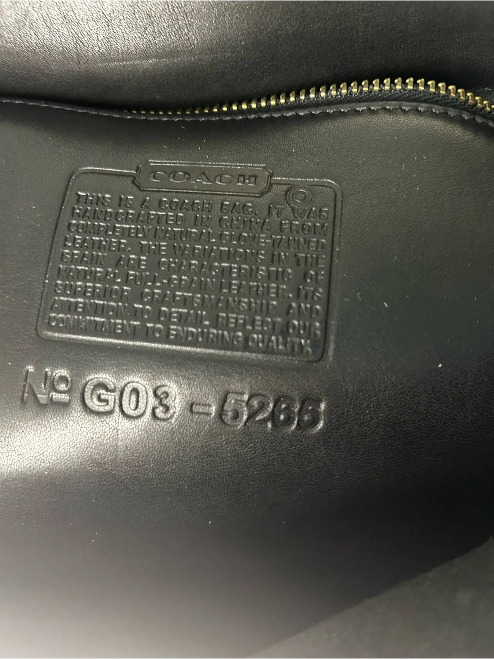 Coach Lexington G03 5265 black leather briefcase Brass  Messenger Bag Vintage